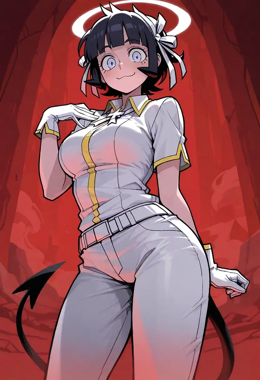 AI art "azazel helltaker"