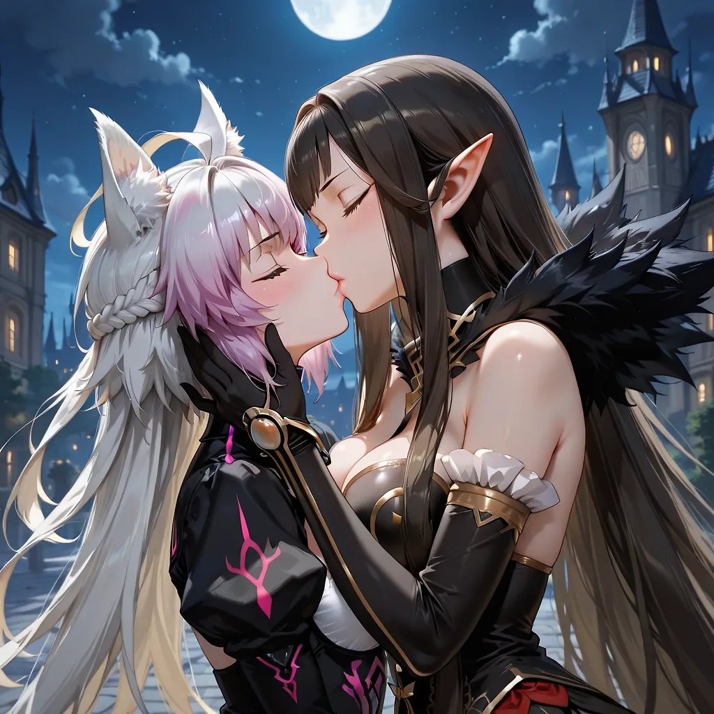 It startet with a kiss