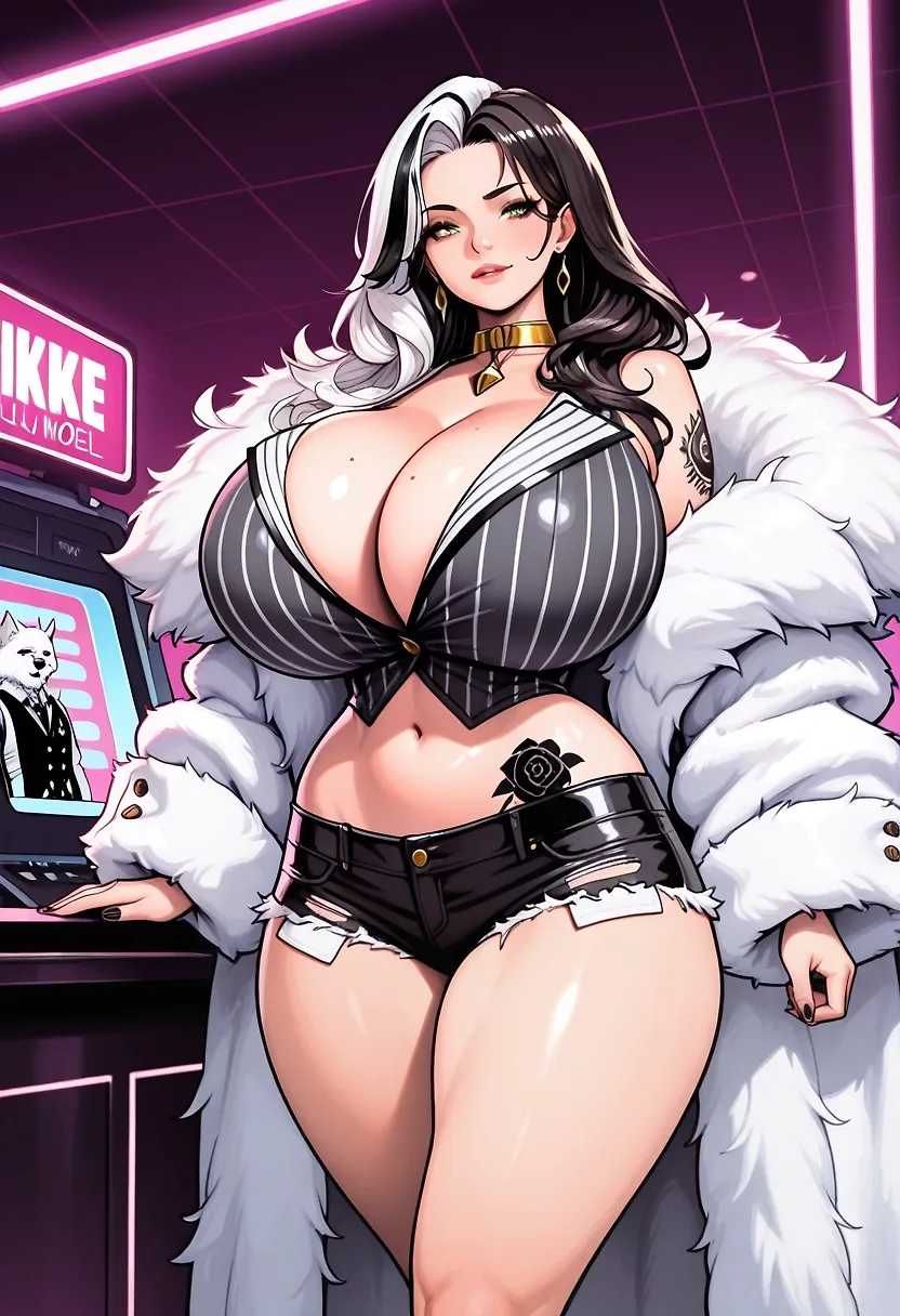 Rosanna with her sexy ink.