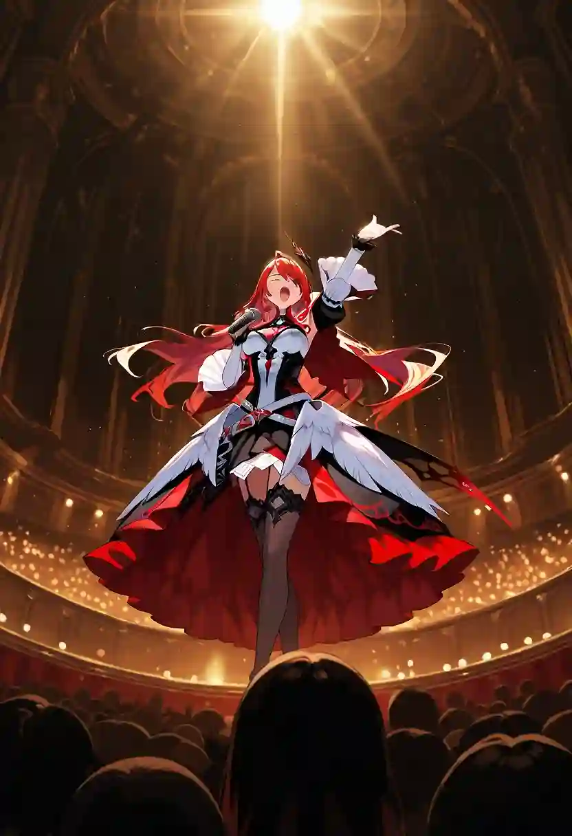 AI art "The Holojustice Affair Series - Part One: Elizabeth Rose Bloodflame."