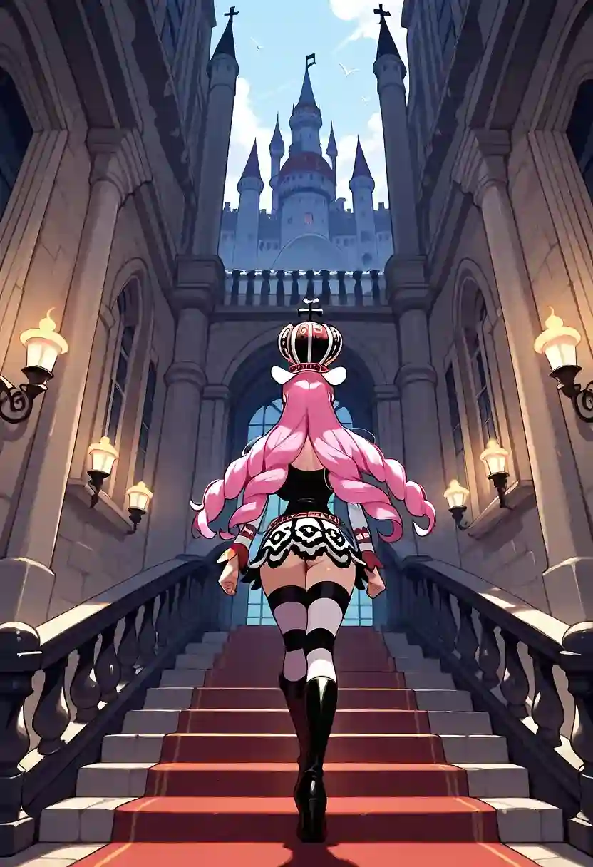 AI art "Perona's long day. Part 1."