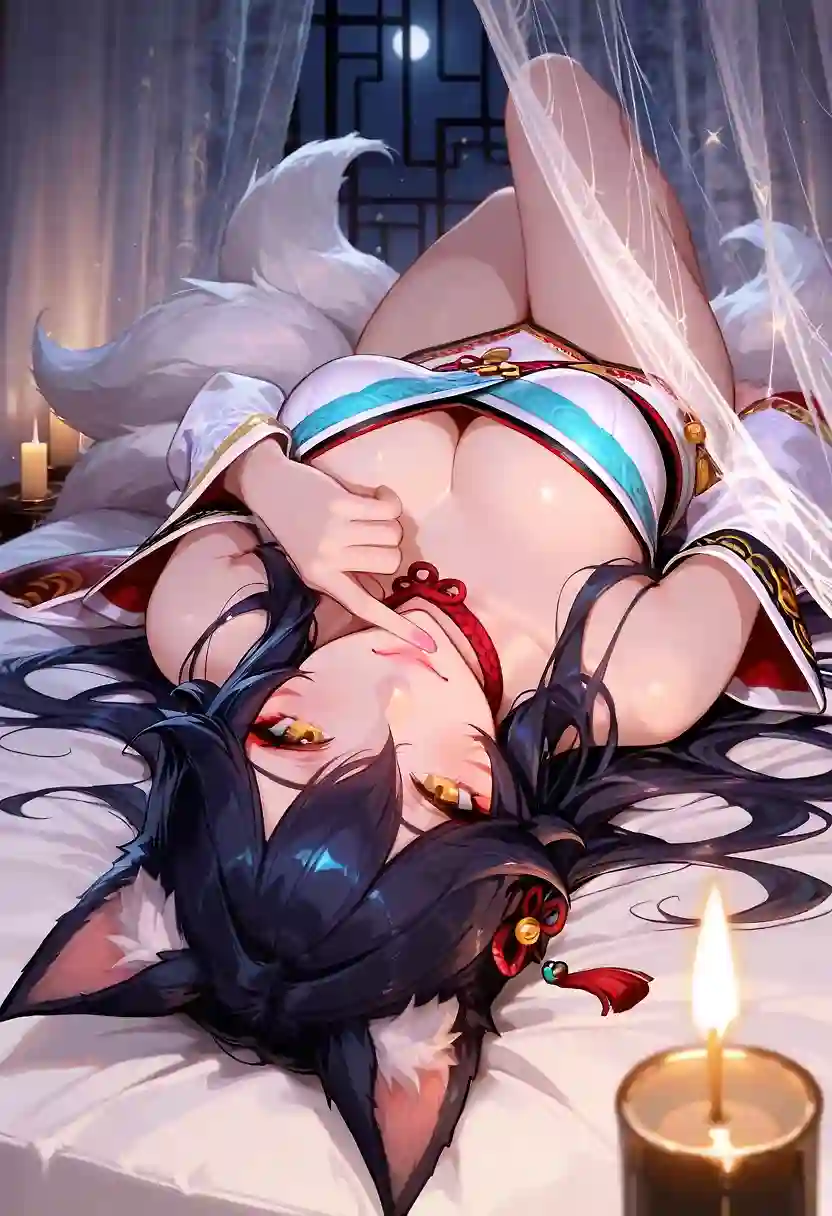 AI art "Porn of Legends A to Z - Episode one: Ahri"