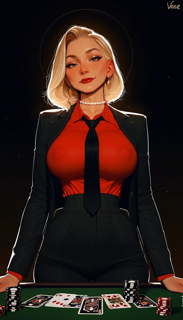 Summer's wardrobe. Poker night suit 🃏