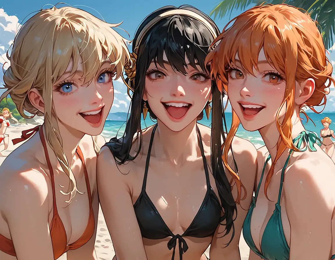 AI art "multi-character shots"