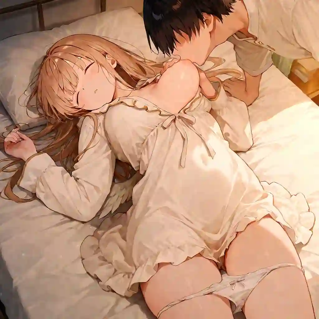 AI art "Normal day of angle #1"