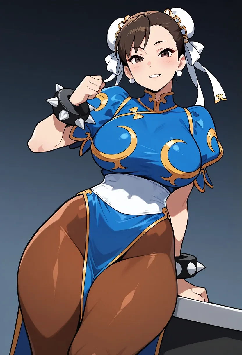 Chun-Li's breasts