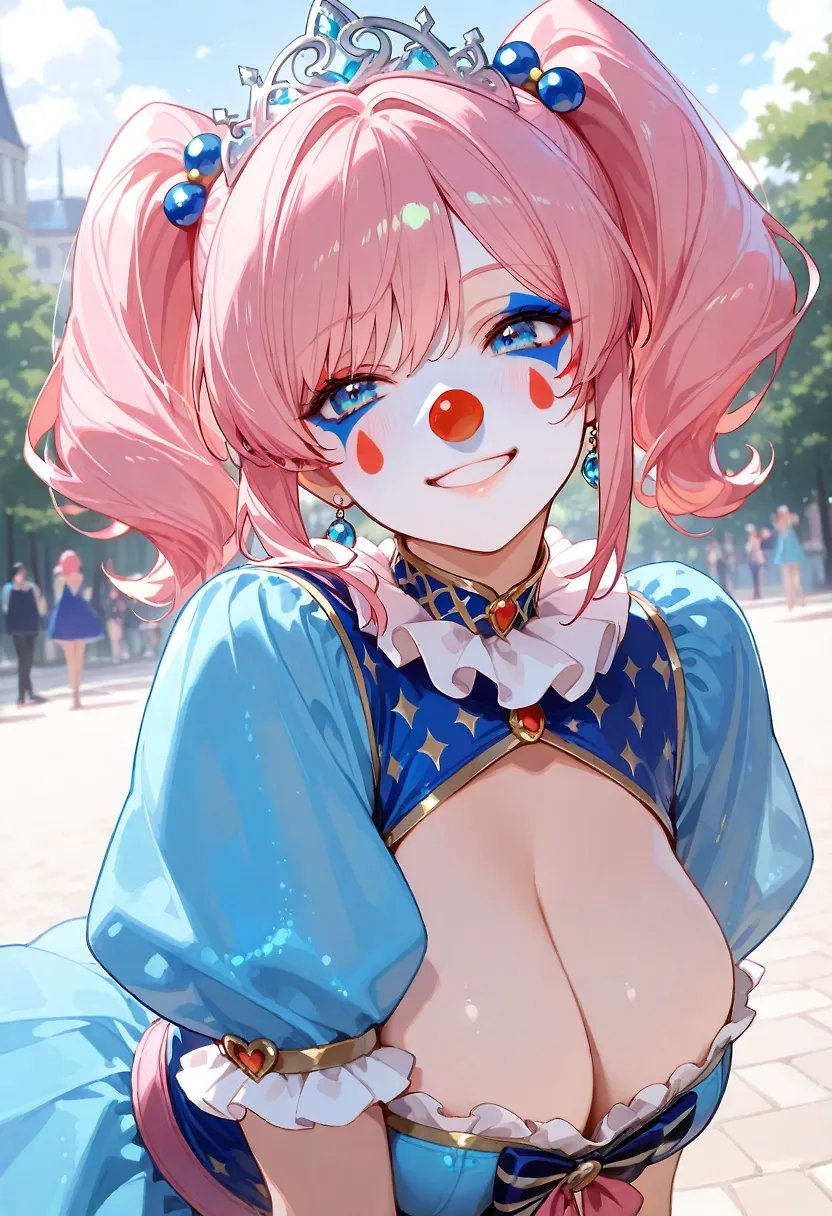 Clown Princess Cupcake