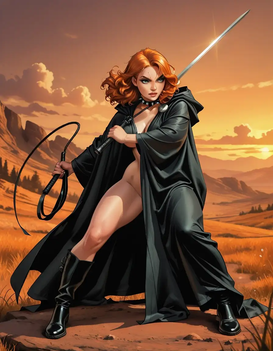 AI art "The D in "D&D" is for Dana"