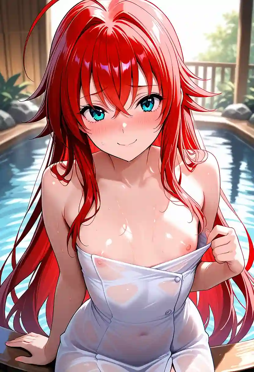 AI art "I made Rias Flat"