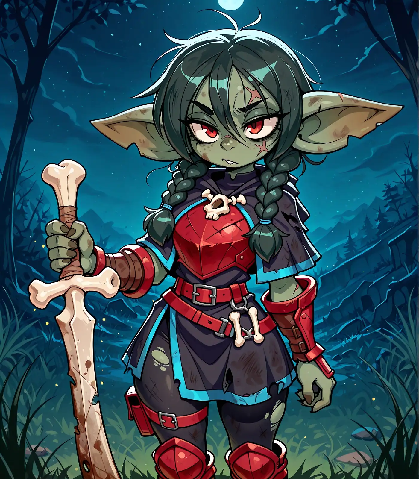 AI art "Goblins: Scout and Ninja"