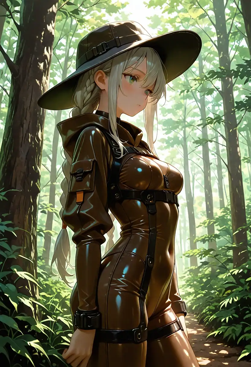 AI art "Dense forest"