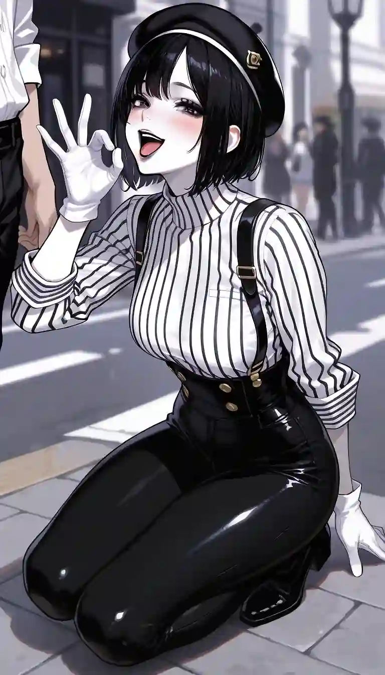 AI art "Mime attack 2"