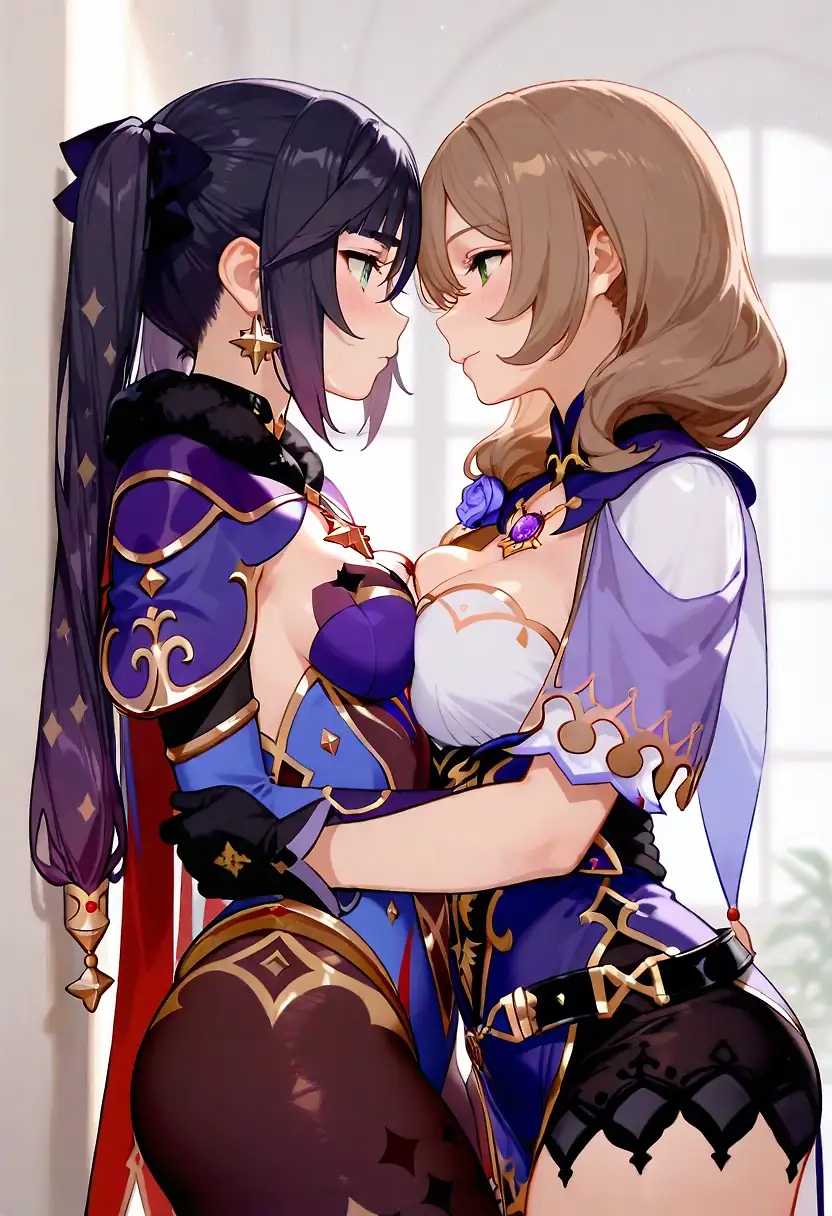 AI art "Privat lession from Lisa"