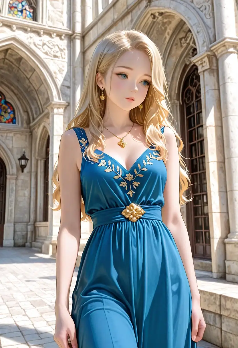 AI art "See the churches"