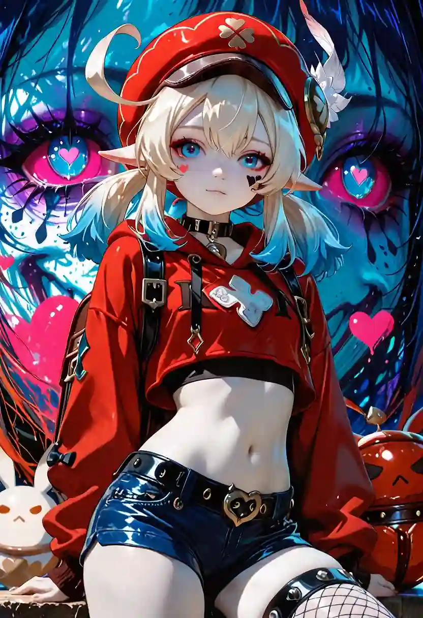 AI art "Klee Suizid Squad"