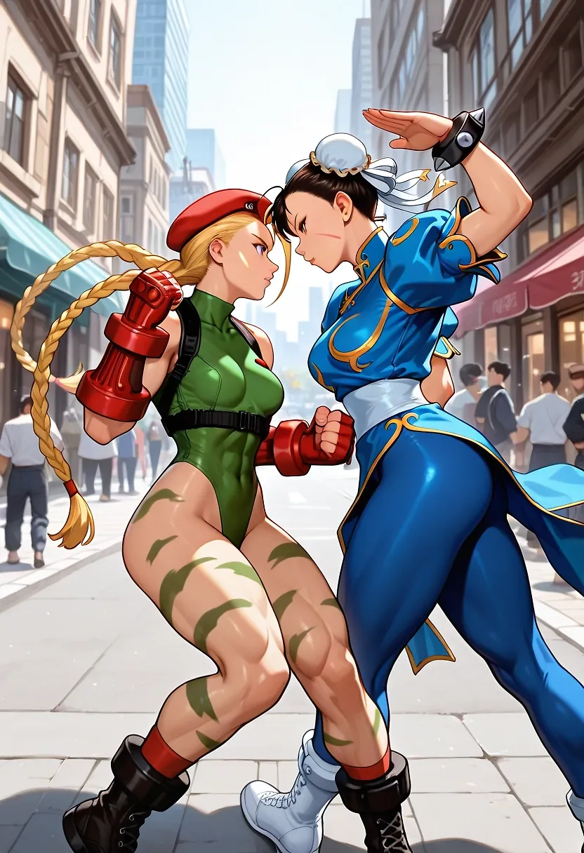 Cammy vs Chun Li