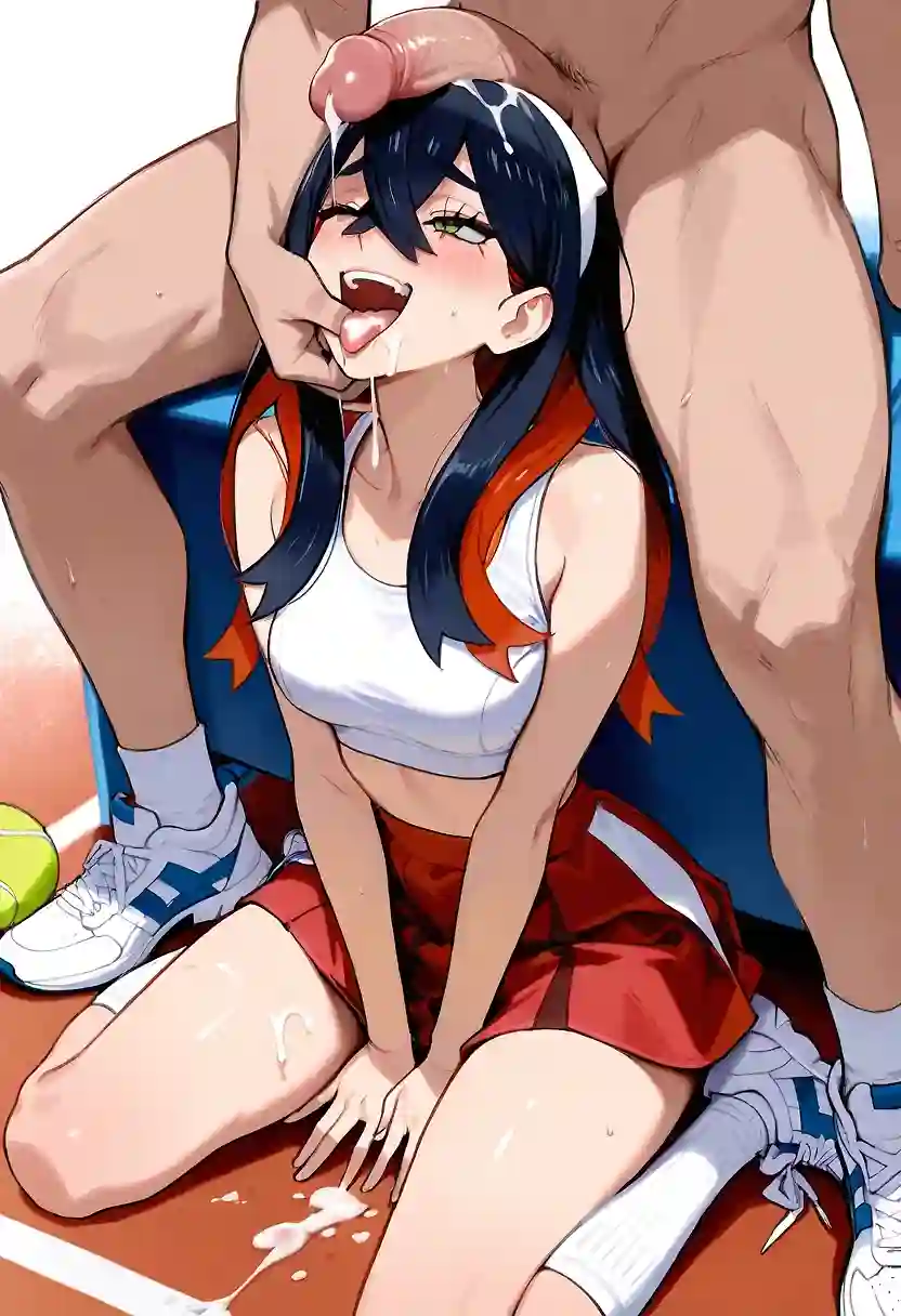 AI art "Tennis Court"