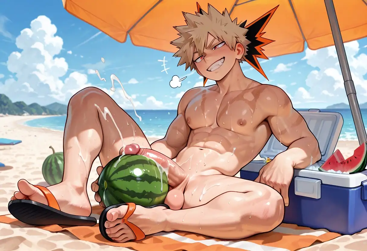 AI art "Detroit (Melon) Smash"