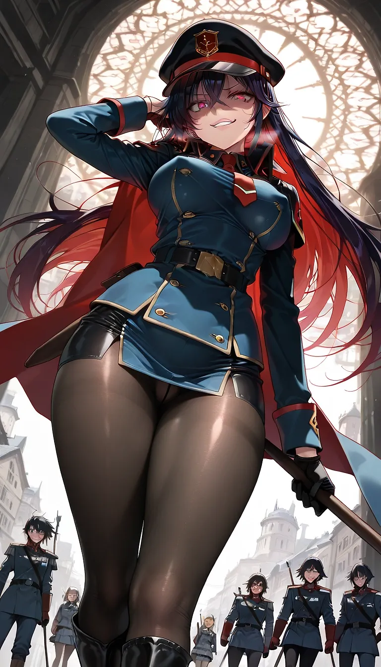 AI art "Dominant soldier"