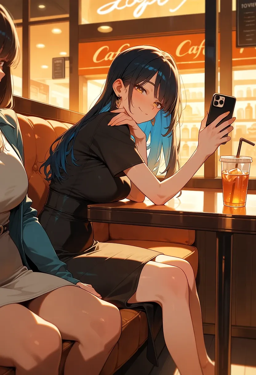 Girls and selfies
