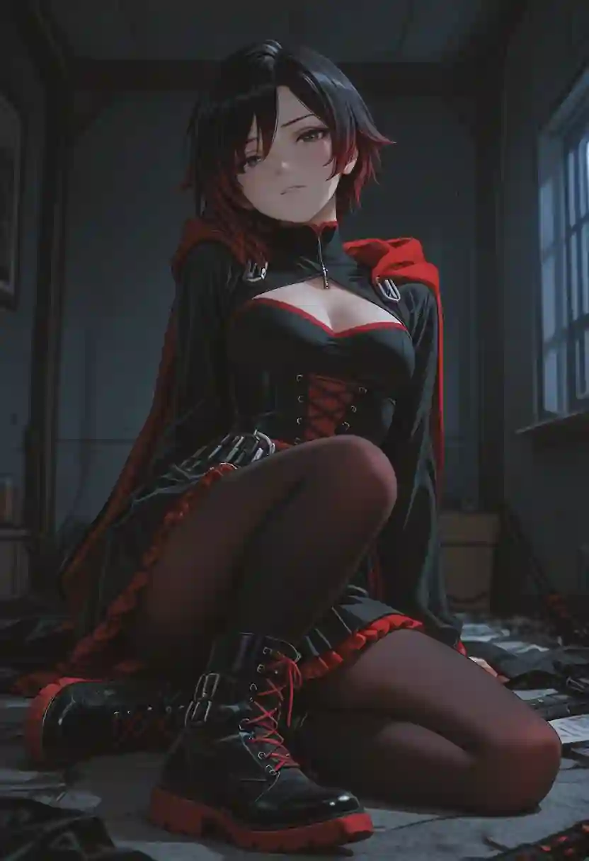 AI art 'RWBY'