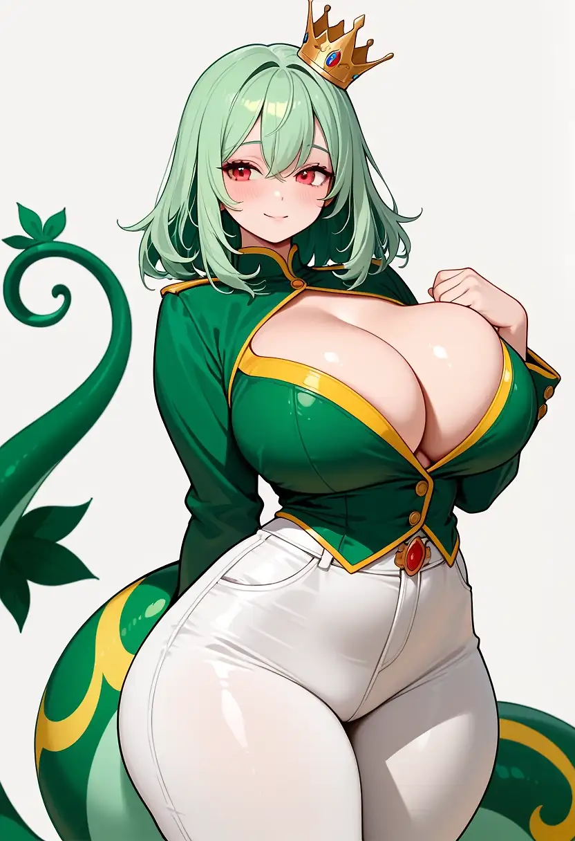 AI art 'your Queen Serperior'