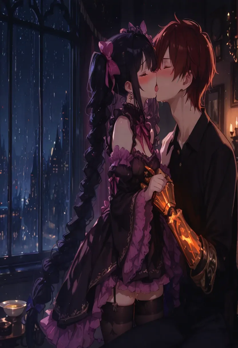 Diablo and Genesis first kiss