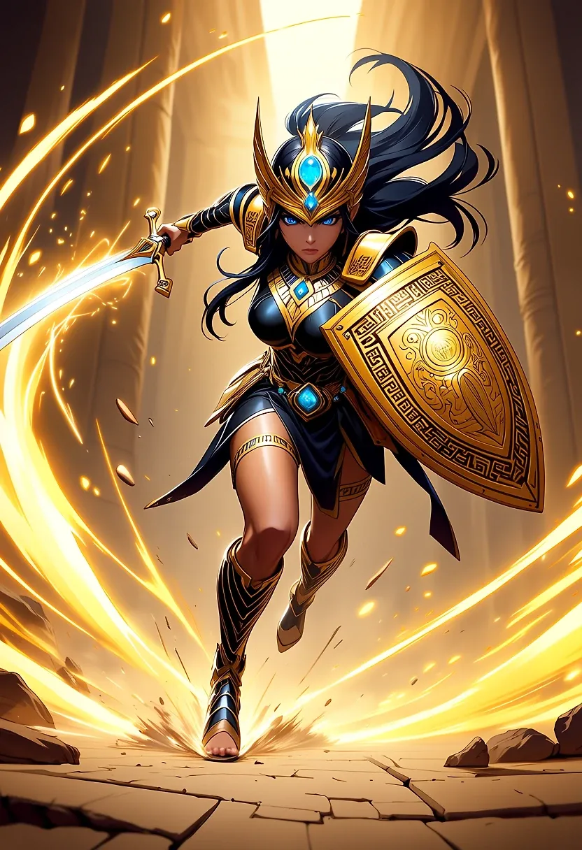 Warrior woman