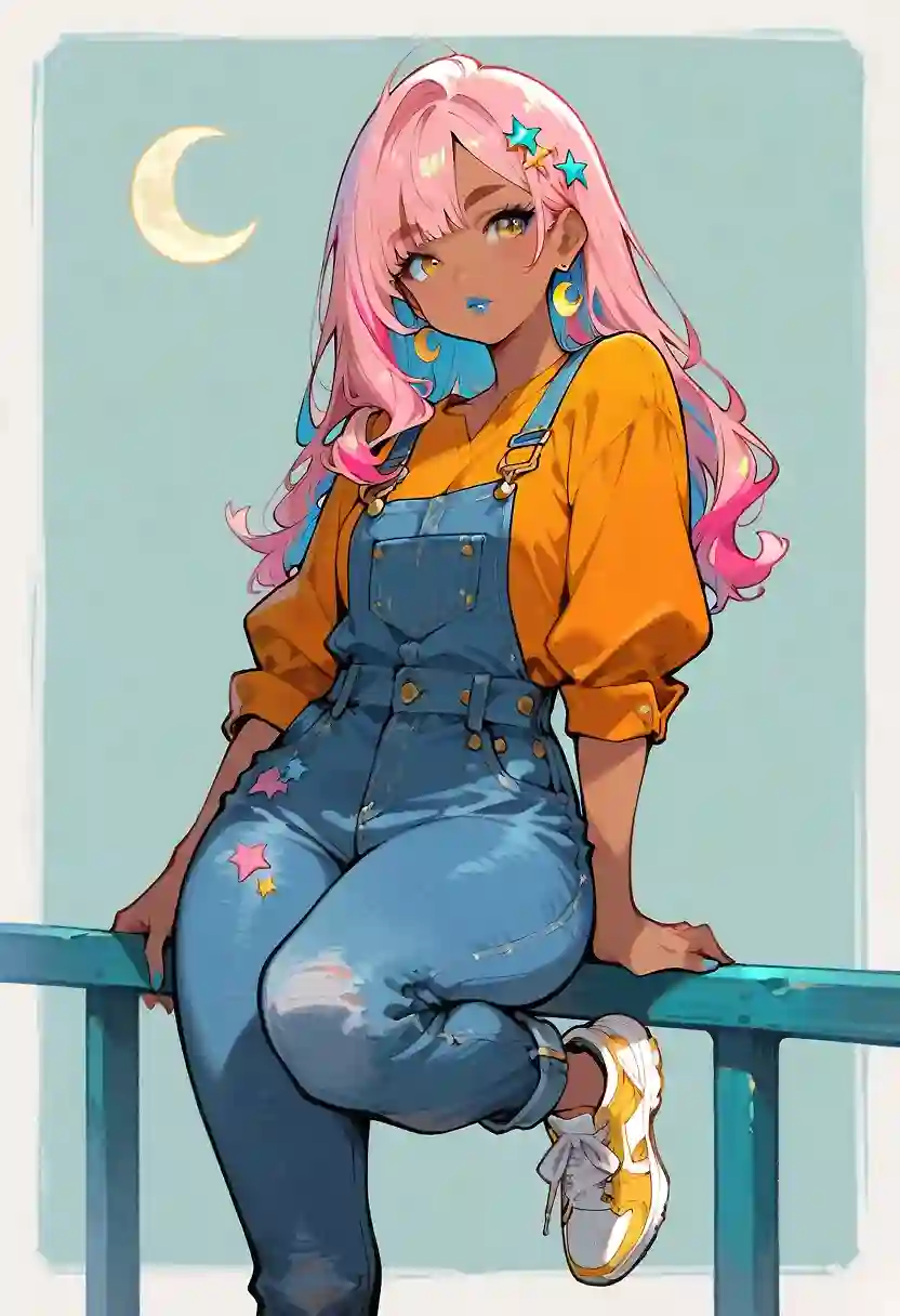 AI art 'Samt 2.0' with user description 'I have had to change the style, it doesn't affect Samt, she is still just as beautiful.
 What do you think?…'