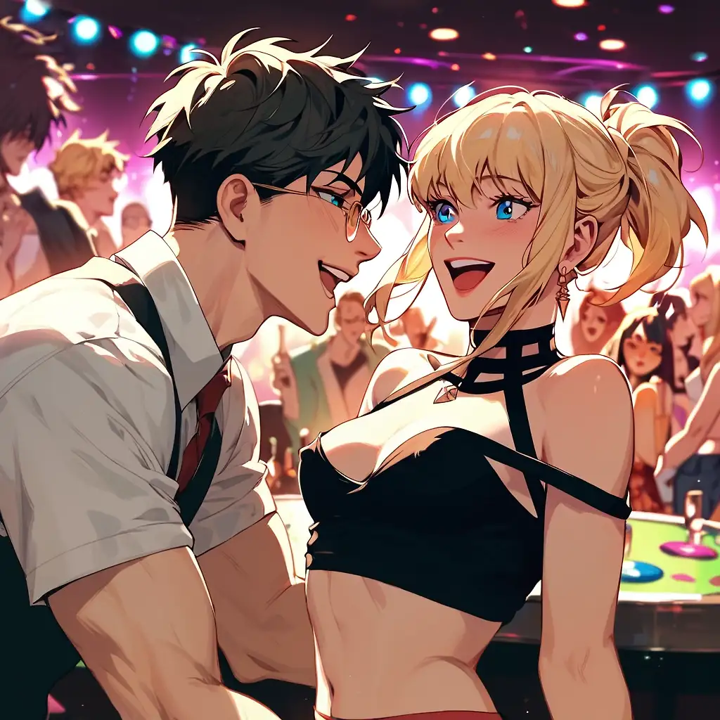 AI art "Loving Couple"