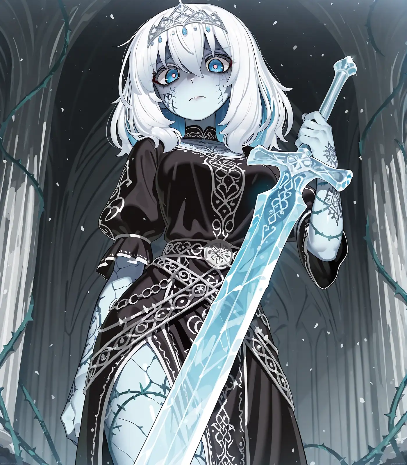 AI art "Hel Born"
