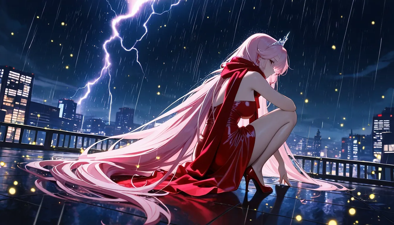 SFW pink lightning