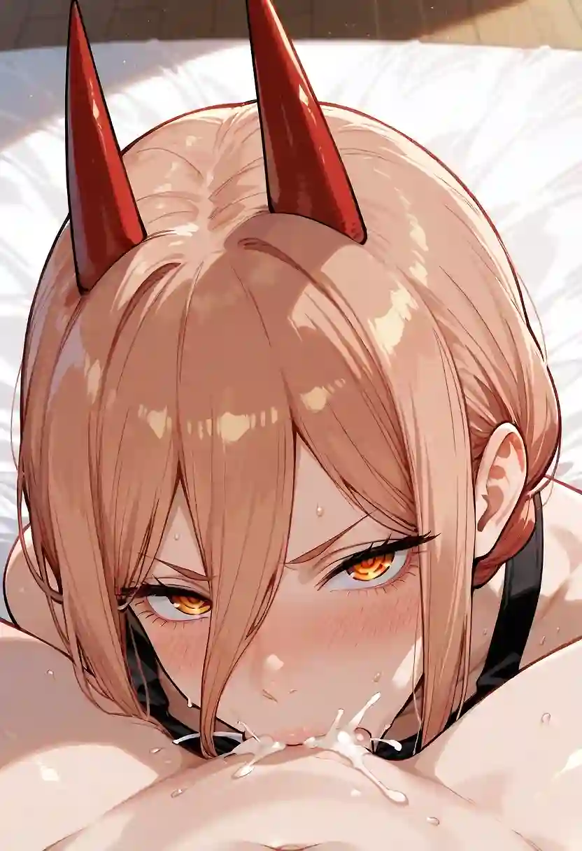 AI art 'Power slutt' with user description 'Makima debe estar muy feliz 🤤'