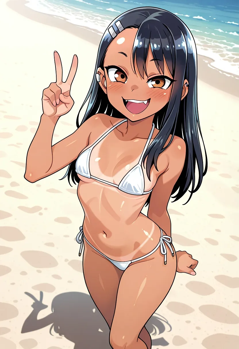 At the beach