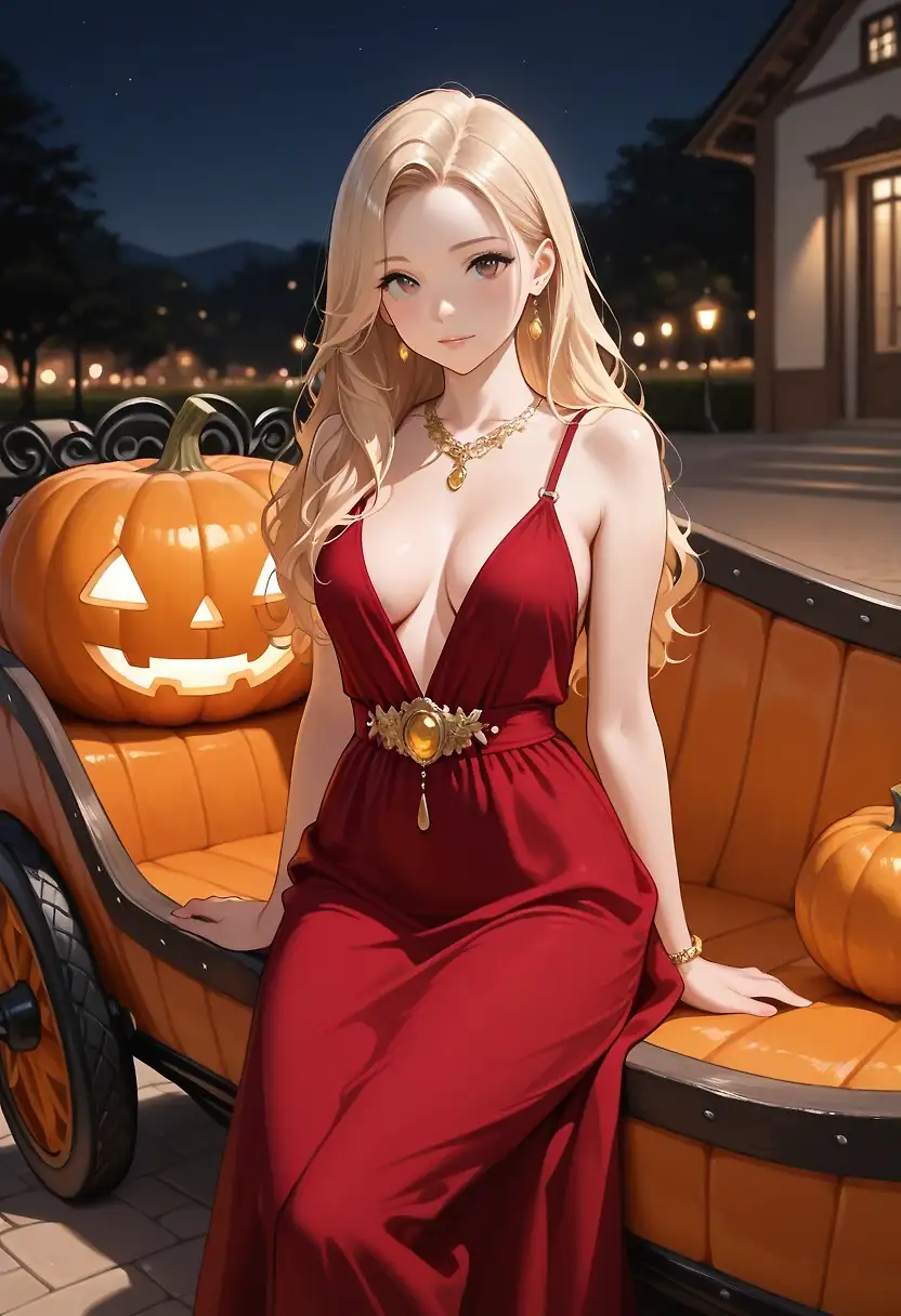 AI art "Pumpkin Carriage 2"