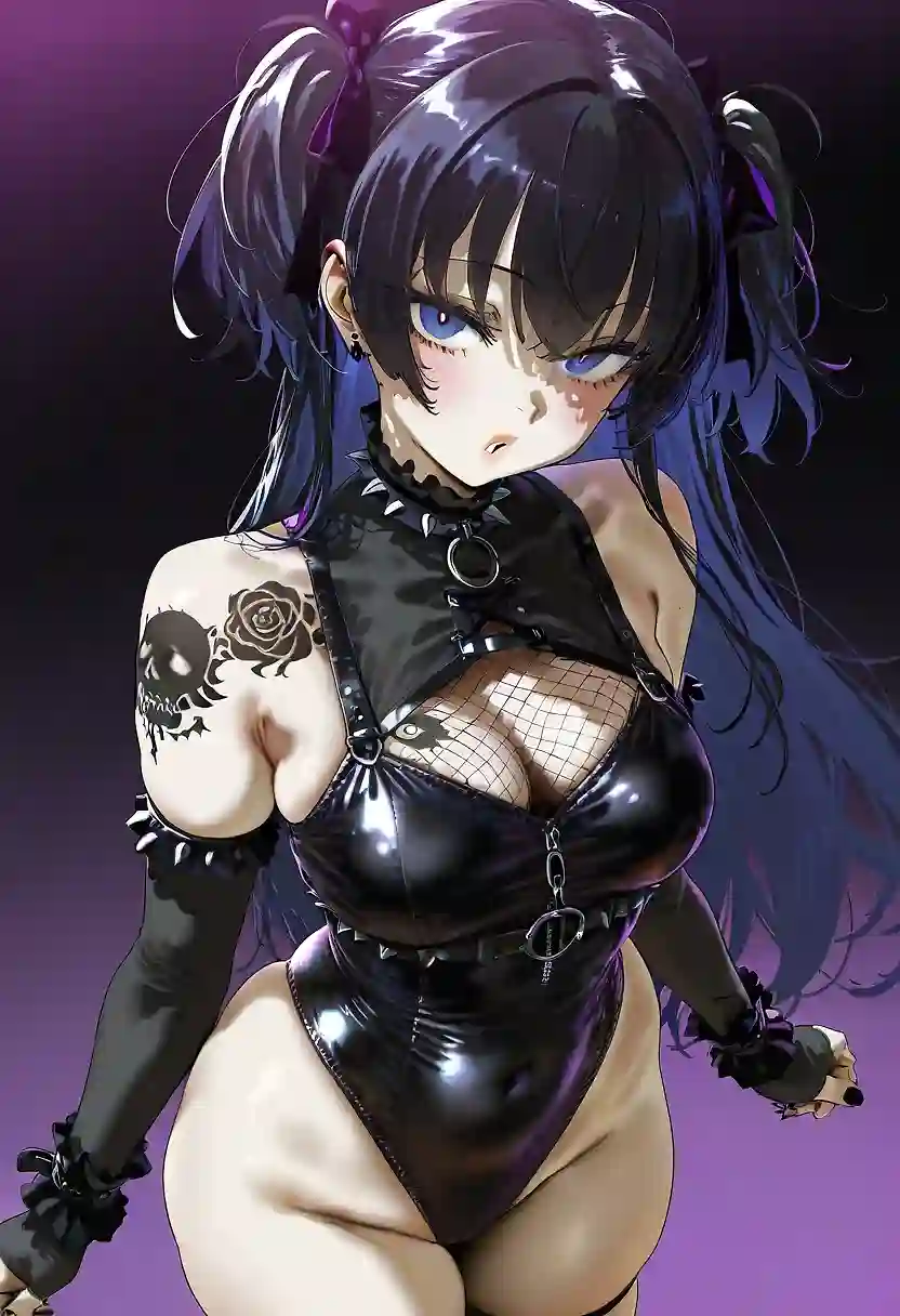 AI art "goth baddies incoming wave 2"