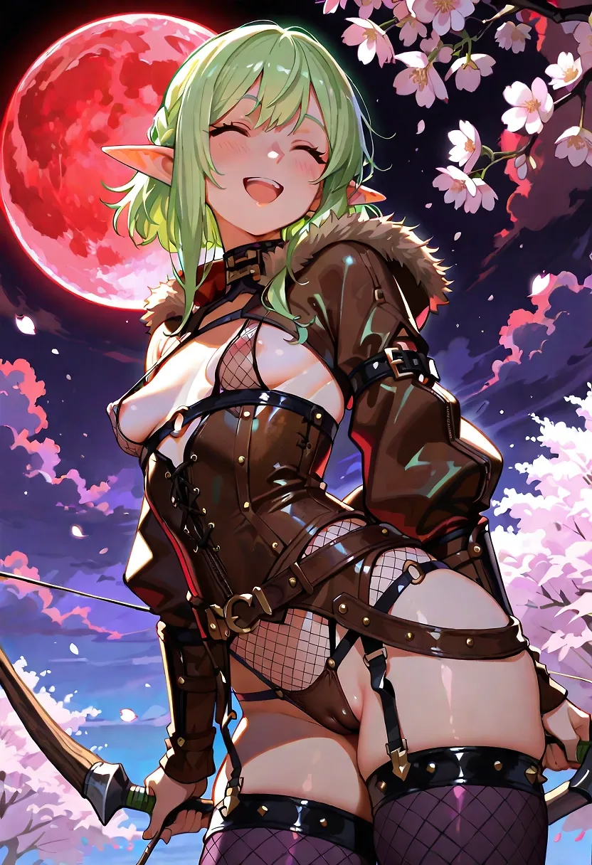 AI art "Elven archer"