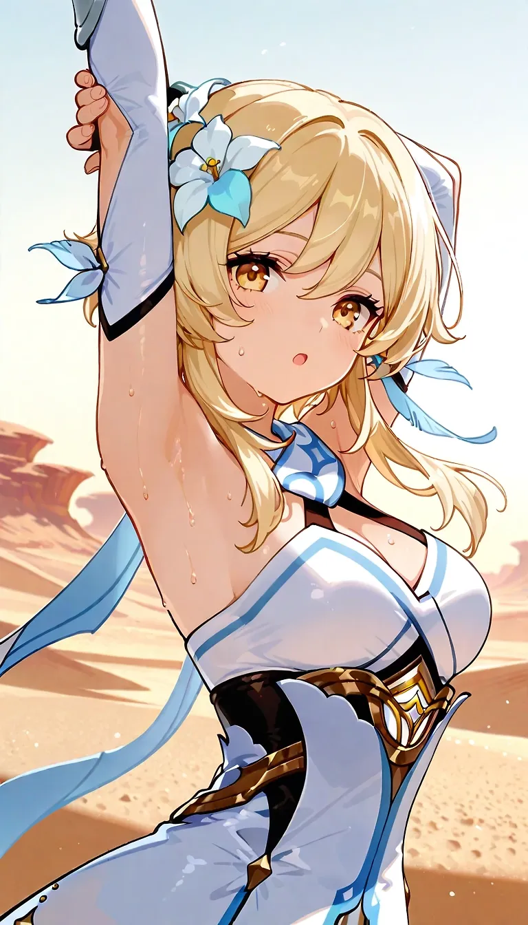 Selling armpits in the desert