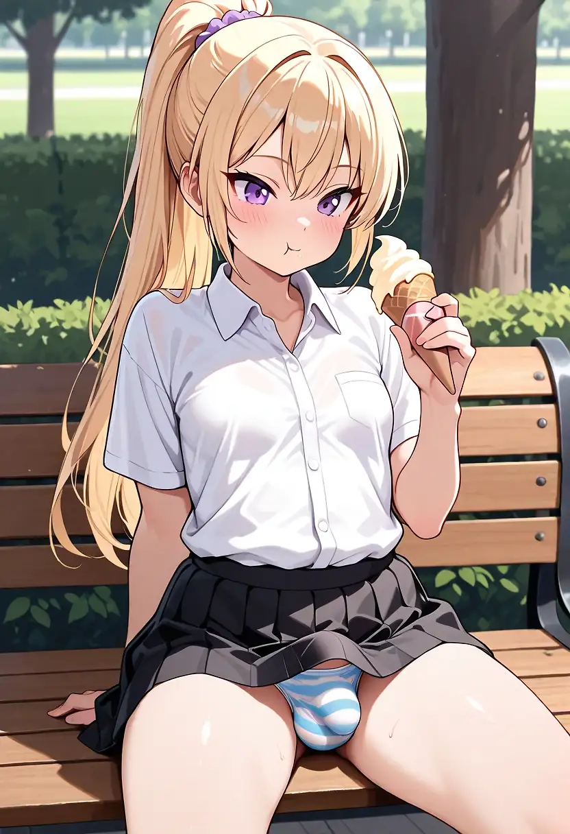 AI art 'More Nonoka photos' with user description 'Her reaction to the nipple milking machine:

"Felt good... but my nips were like wine corks for hours.

Her reaction to getting a gig at a casino as a bunny girl:

"Wow this outfit is cute. Love it!"

And the reverse suit, entertaining guests privately.

"Now see this is what I'm talking about. Out with my cock out!"

Nono-chan in a casino would be a menace.'