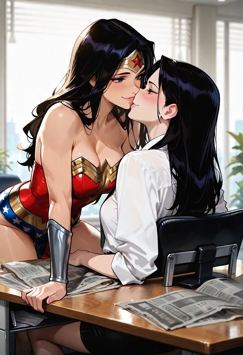 If lois discovered Wonder Woman first