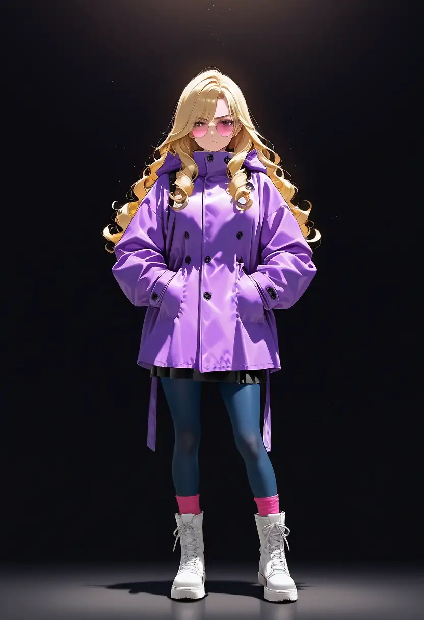 AI art 'Experimenting with models, colors, poses'