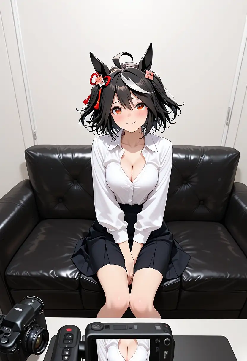 AI art "Uma Casting Couch."