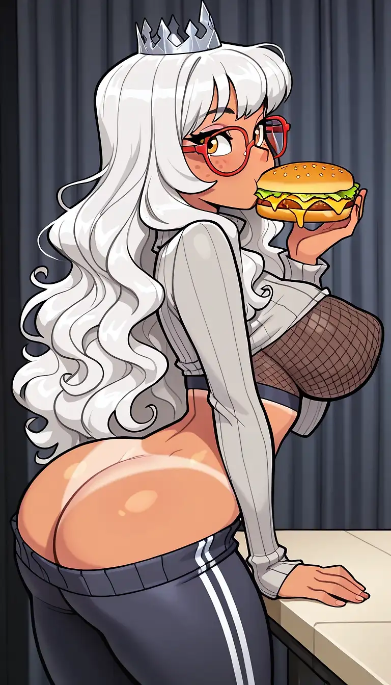 AI art "CHZ BRGR"