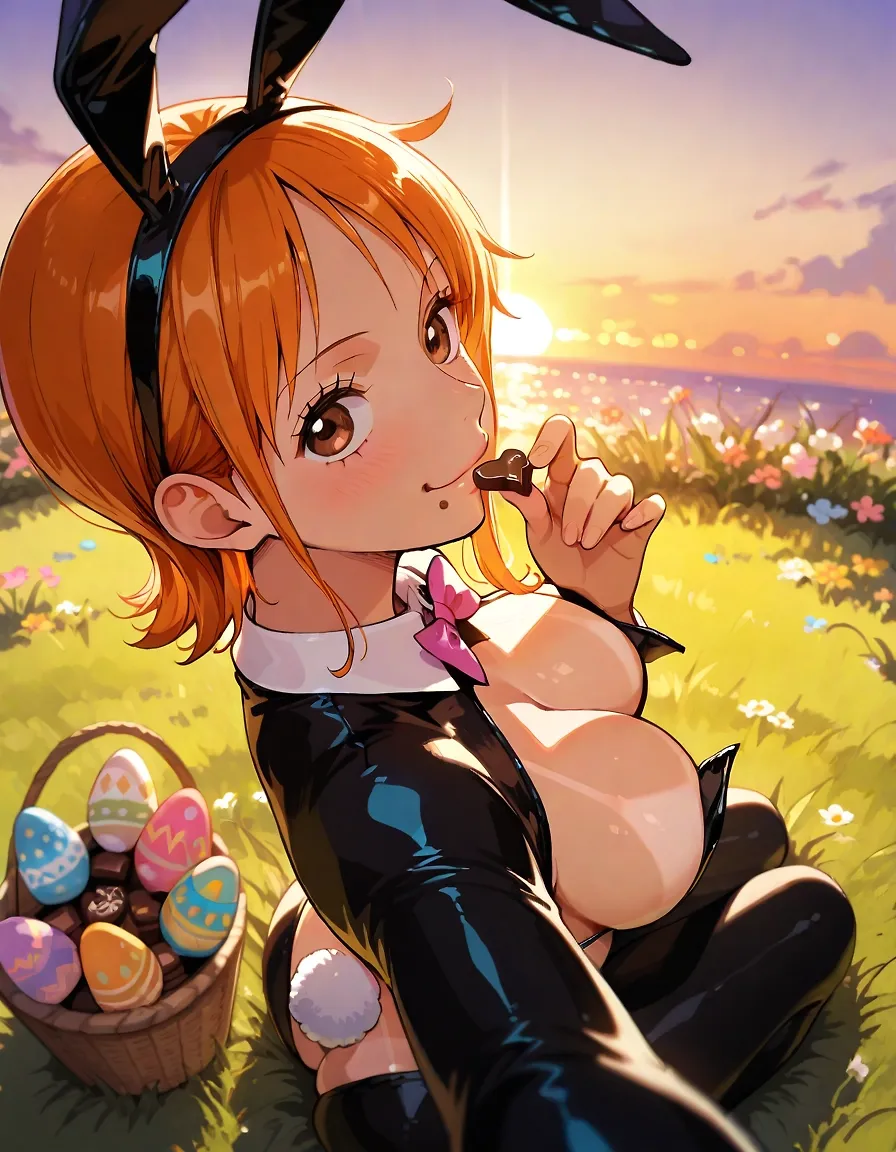 One Piece girls are ready for Easter