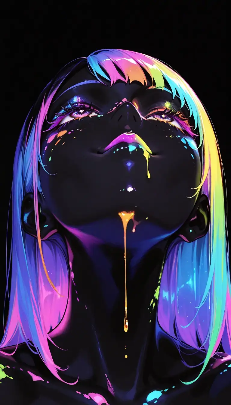 AI art "The color of love"