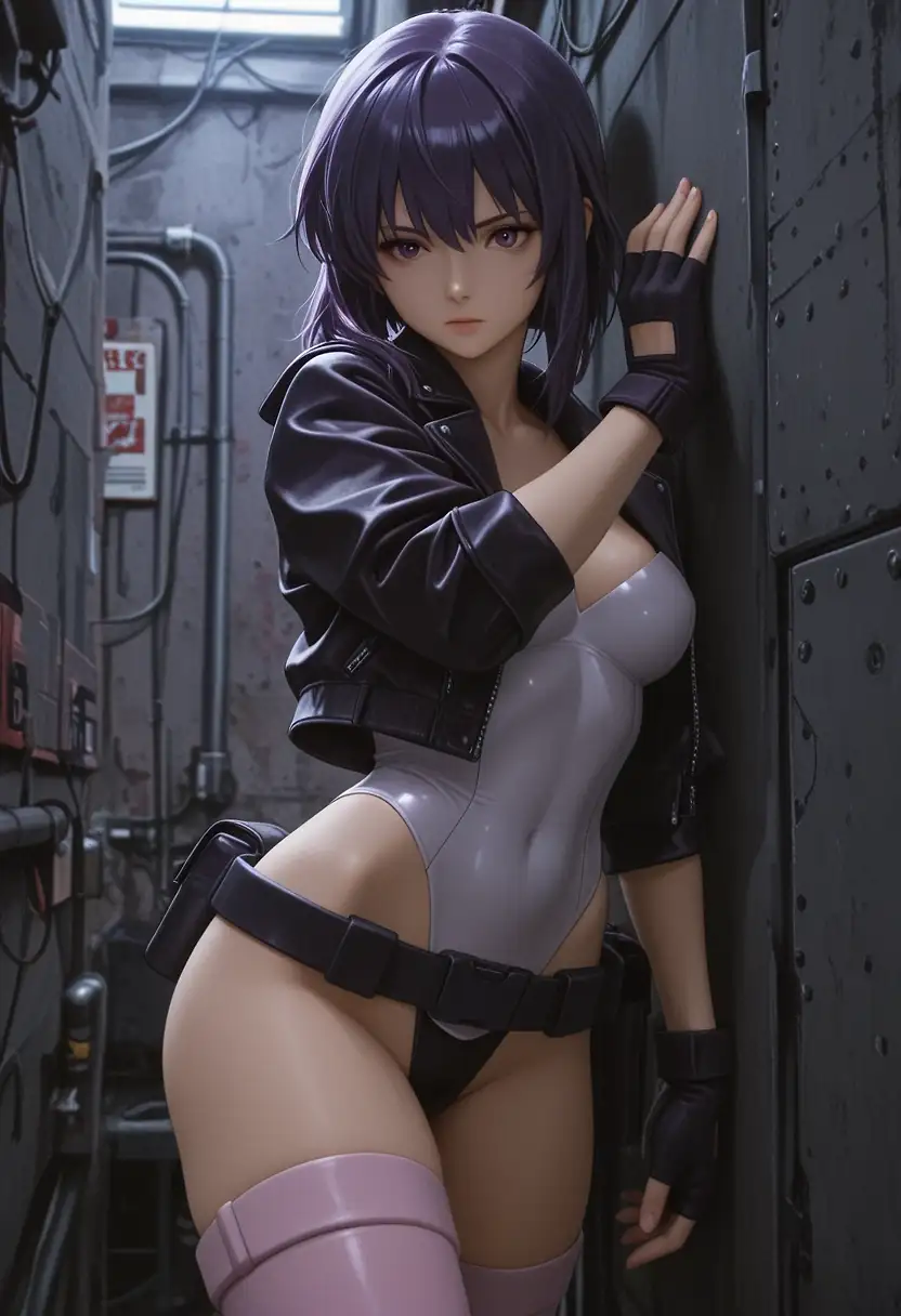 AI art 'Drowzee's Hunted- Motoko Kusanagi'