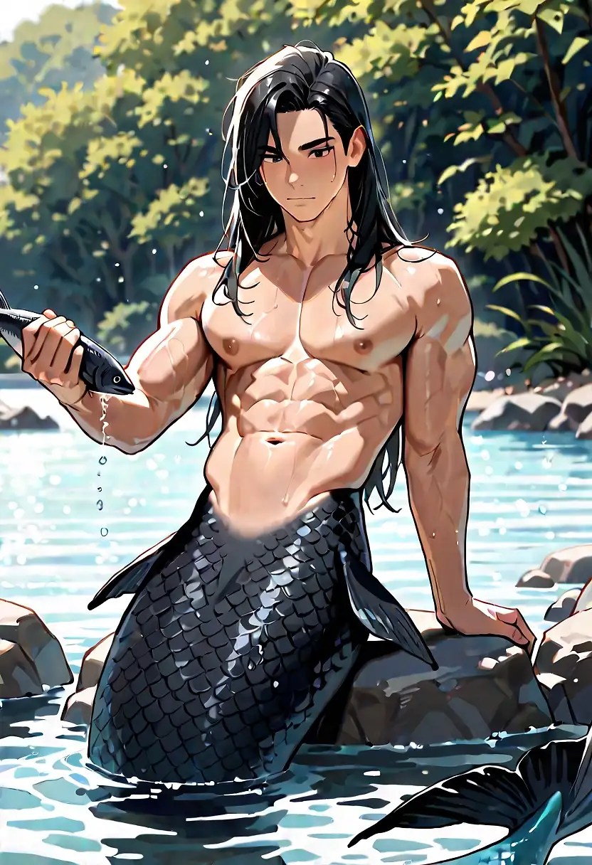 AI art "Sexy by the Sea"