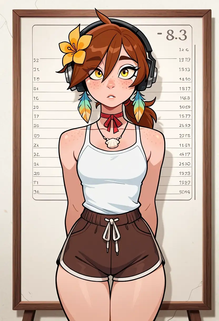 AI art 'Leah Dunne Introduction' with user description 'Name: Leah Dunne
Age: 22
Height: 5'9
Ethnicity: Irish
Gender: Androgynous
Hobbies: Reading, Writing, Camping 
Likes: Pop culture, Relaxing music, Home projects
Personality: Shy, Introverted, Caring, loyal'