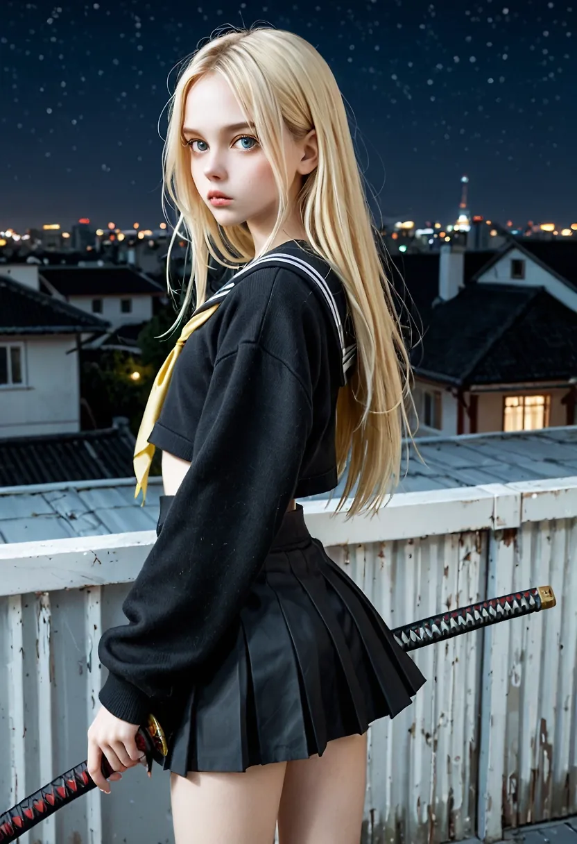 Blonde girl