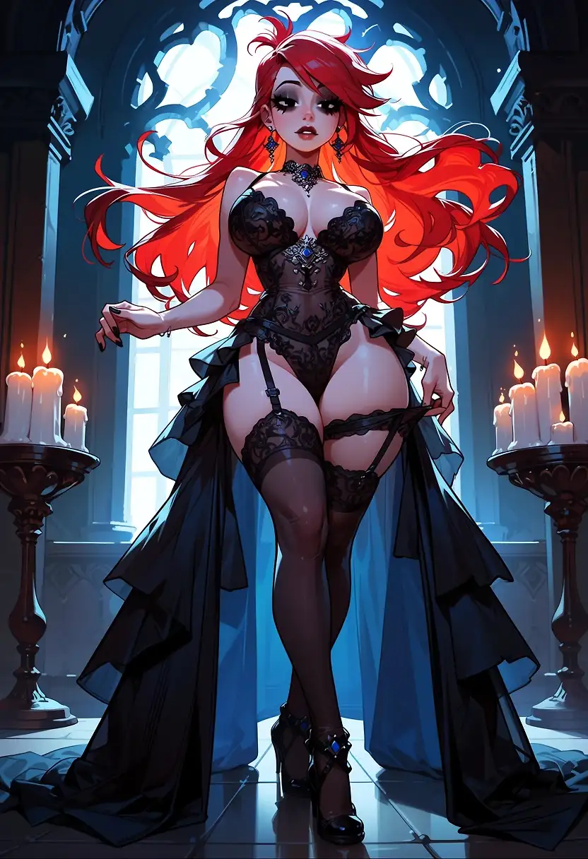 AI art 'Dark Fantasy Frankie Foster'